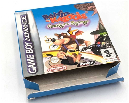 Banjo-Kazooie Gruntys Revenge - Komplet I Æske - GameBoy Advance spil (A Grade) (Genbrug)